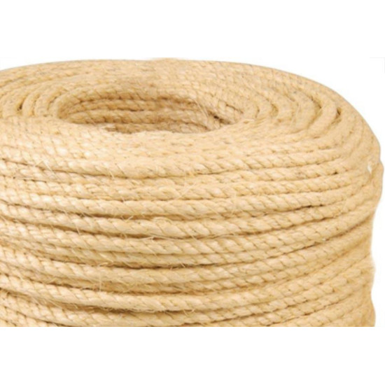 Corda Sisal Torc. 10Mm - 3/8 C/220Mt Corda Sisal Torc. 10Mm - 3/8 C/220Mt