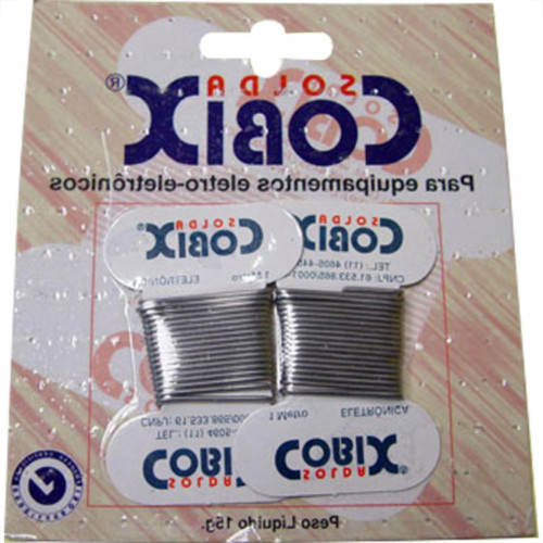 Solda Cobix Em Cartela ela C/2 Unidades Solda Cobix Em Cartela ela C/2 Unidades