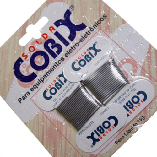 Solda Cobix Em Cartela ela C/2 Unidades Solda Cobix Em Cartela ela C/2 Unidades