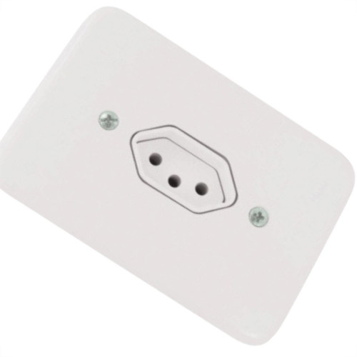 Kit C/4 - Conjunto Radial Pollar 1901176 1Tomada 20A Kit C/4 - Conjunto Radial Pollar 1901176 1Tomada 20A