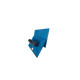 Desempenadeira Pvc Emave Azul Corrugada 18X30