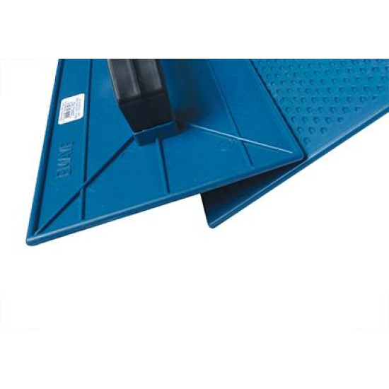 Desempenadeira Pvc Emave Azul Corrugada 18X30