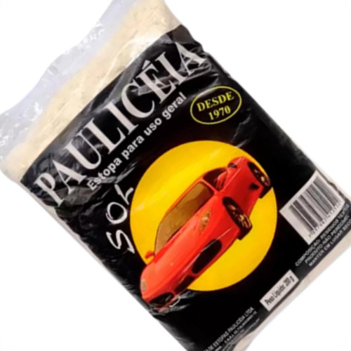 Estopa P/Uso Geral 200G Pauliceia - Kit C/25 Unidades Estopa P/Uso Geral 200G Pauliceia - Kit C/25 Unidades