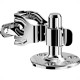 Fixador Porta P/Piso(0068-01)Ni Soprano - Kit C/12 Unidades Fixador Porta P/Piso(0068-01)Ni Soprano - Kit C/12 Unidades