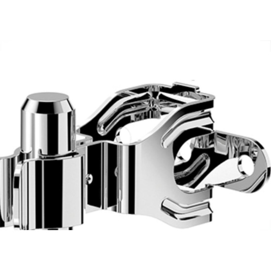 Fixador Porta P/Piso(0068-01)Ni Soprano - Kit C/12 Unidades Fixador Porta P/Piso(0068-01)Ni Soprano - Kit C/12 Unidades