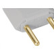 Pino Macho Tramon 2P 10A 401/01-02 Cinza - Kit C/10 Unidades