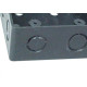 Caixinha Luz Prt Pvc 4X4 Brascom - Kit C/50 Unidades Caixinha Luz Prt Pvc 4X4 Brascom - Kit C/50 Unidades