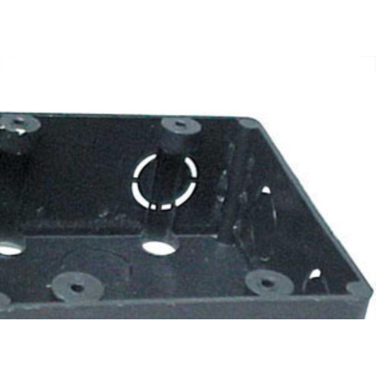 Caixinha Luz Prt Pvc 4X4 Brascom - Kit C/50 Unidades Caixinha Luz Prt Pvc 4X4 Brascom - Kit C/50 Unidades