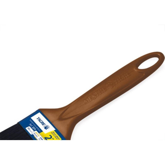 Pincel Trincha Pintura Tigre 571 X 3/4'' Preta - Kit C/12