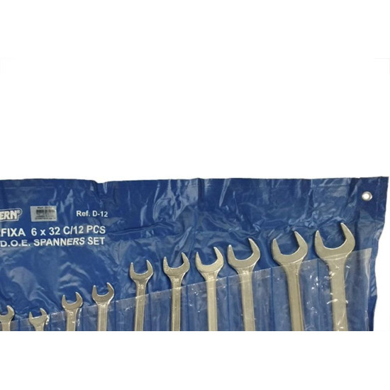 Chave Fixa Western 6A32Mm Kit 12Pecas D12 Chave Fixa Western 6A32Mm Kit 12Pecas D12