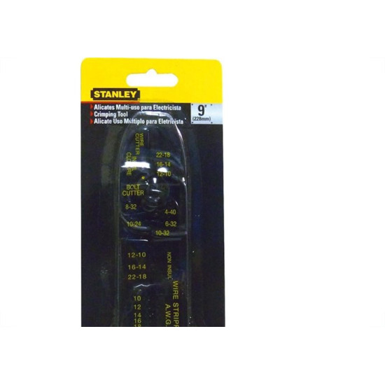 Alicate Eletricista Multiuso Stanley 84-223 Alicate Eletricista Multiuso Stanley 84-223