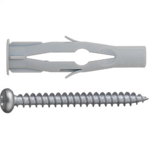 Bucha Fixacao Fischer Baiano Com Parafuso 08 50 Pecas 600319