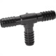 Tee Preto Amanco Interno Triplo 1/2 10152/11812 - Kit C/25 Tee Preto Amanco Interno Triplo 1/2 10152/11812 - Kit C/25