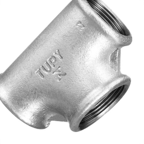 Tupy Tee Ferro Galvanizado F 1.1/4X1.1/4 Tupy Tee Ferro Galvanizado F 1.1/4X1.1/4