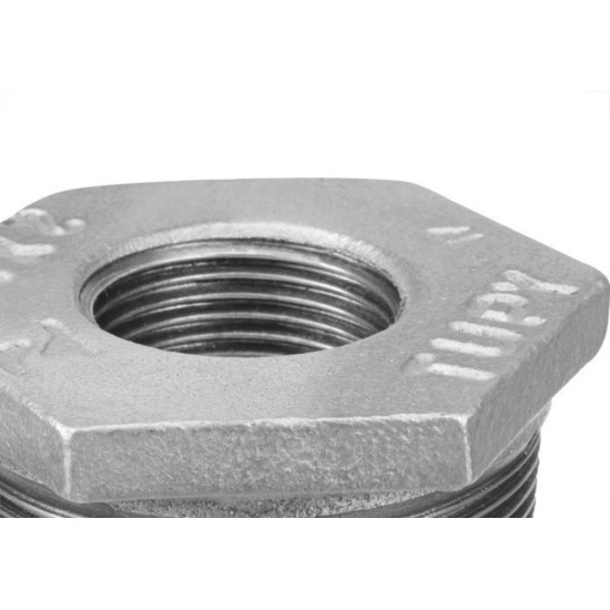 Tupy Bucha Reducao Ferro Galvanizado 2X1.1/4 Tupy Bucha Reducao Ferro Galvanizado 2X1.1/4