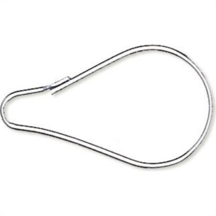 Gancho Tipo Pera Zincado Para Box 25Mm 100pcs Sao Raphael 