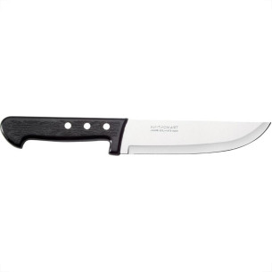 Faca Tramontina Cozinha Inox Cabo Preto 07'' - Kit C/12