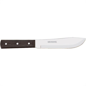 Faca Tramontina Cozinha Inox Cabo Preto 05'' - Kit C/12