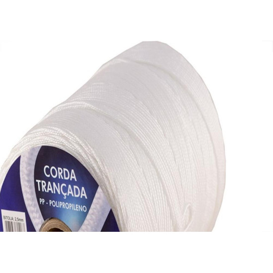 Corda Polipropileno Trancada Riomar 02,5Mm Branca+-323M Corda Polipropileno Trancada Riomar 02,5Mm Branca+-323M