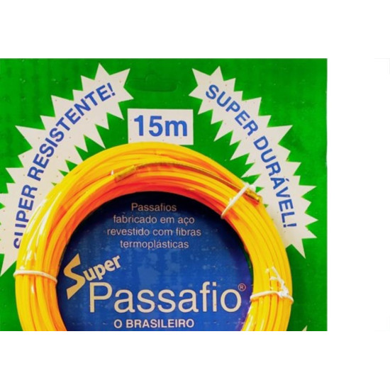 Passa Fio Nylon Proaqua Cabo Aco 15 Super 15 Passa Fio Nylon Proaqua Cabo Aco 15 Super 15