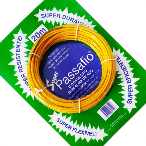 Passa Fio Nylon Proaqua Cabo Aco 20 Super 20 Passa Fio Nylon Proaqua Cabo Aco 20 Super 20