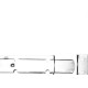 Fecho Chato Silvana Cadeado 05 135X50 91419 - Kit C/6 Fecho Chato Silvana Cadeado 05 135X50 91419 - Kit C/6