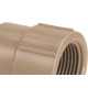 Luva Marrom Krona Liso Rosca 20Mm X 1/2'' 487 - Kit C/50 Luva Marrom Krona Liso Rosca 20Mm X 1/2'' 487 - Kit C/50