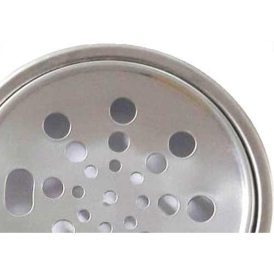 Grelha Inox Clarinox Redonda 10Cm Fixa 5063 Grelha Inox Clarinox Redonda 10Cm Fixa 5063