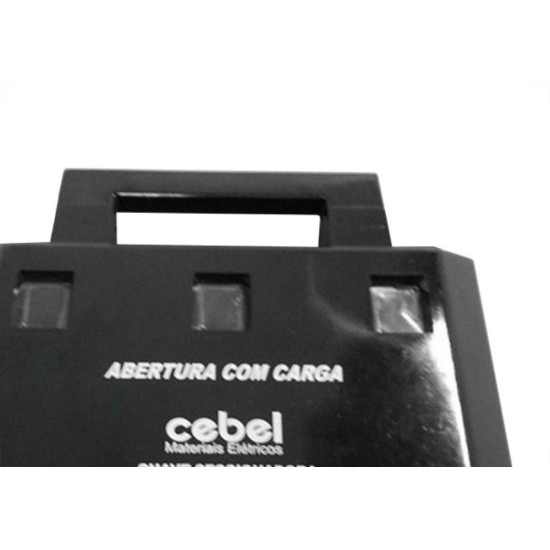 Chave Nh Cebel Seca Carga 6 Terminais 00/125A 100005 Chave Nh Cebel Seca Carga 6 Terminais 00/125A 100005