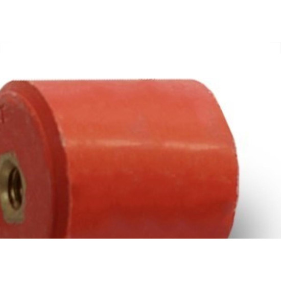 Isolador Paralelo Walplast 16 X 25 X 1/4'' 1002 - Kit C/10 Isolador Paralelo Walplast 16 X 25 X 1/4'' 1002 - Kit C/10