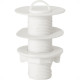 Valvula Lavatorio Plastica Amanco Branca Sem Ladrao 8 11887 - Kit C/20 Valvula Lavatorio Plastica Amanco Branca Sem Ladrao 8 11887 - Kit C/20
