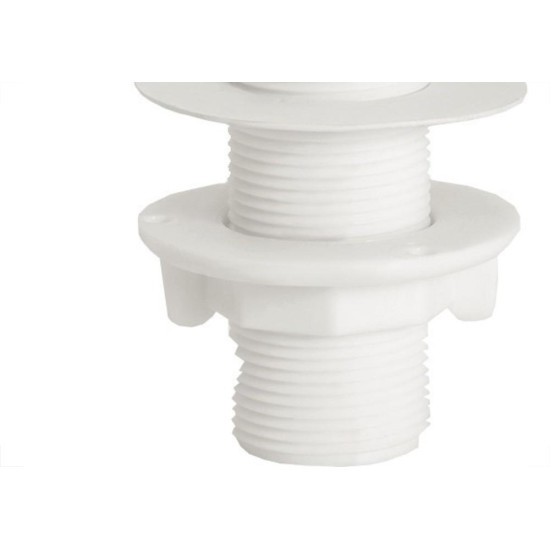 Valvula Lavatorio Plastica Amanco Branca Sem Ladrao 8 11887 - Kit C/20 Valvula Lavatorio Plastica Amanco Branca Sem Ladrao 8 11887 - Kit C/20