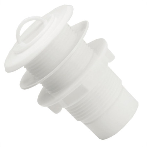 Valvula Tanque Plastica Amanco Branca 1.1/2'' 10563 - Kit C/20 Valvula Tanque Plastica Amanco Branca 1.1/2'' 10563 - Kit C/20