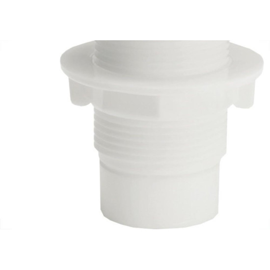 Valvula Tanque Plastica Amanco Branca 1.1/2'' 10563 - Kit C/20 Valvula Tanque Plastica Amanco Branca 1.1/2'' 10563 - Kit C/20