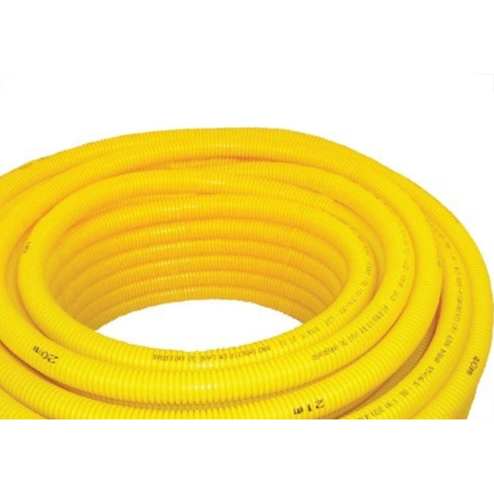 Conduite Corrugado Amarelo Adtex 3/4X50M*25Mm 202 Conduite Corrugado Amarelo Adtex 3/4X50M*25Mm 202