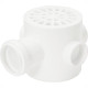 Caixa Sifonada Amanco Cromada Redonda 10X10X50 10359 Caixa Sifonada Amanco Cromada Redonda 10X10X50 10359