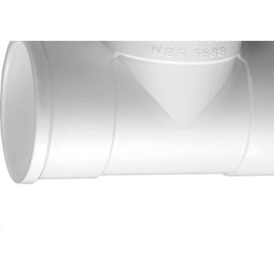 Tee Esgoto Krona 100Mm X 100Mm 661 - Kit C/10 