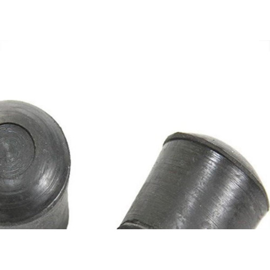 Ponteira Cadeira Forsan Borracha Preta 5/8'' 8Pecas 0052Cp Ponteira Cadeira Forsan Borracha Preta 5/8'' 8Pecas 0052Cp