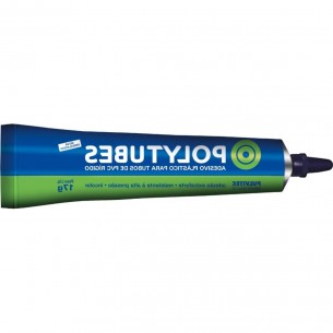 Cola Pvc Polytubes 17G Bisnaga Pulvitec Aa014 - Kit C/48