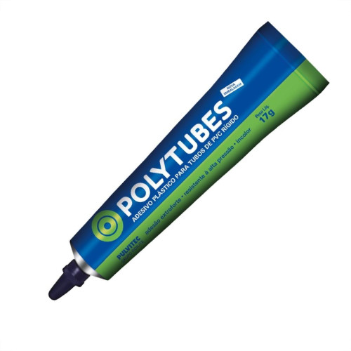 Cola Pvc Polytubes 17G Bisnaga Pulvitec Aa014 - Kit C/48