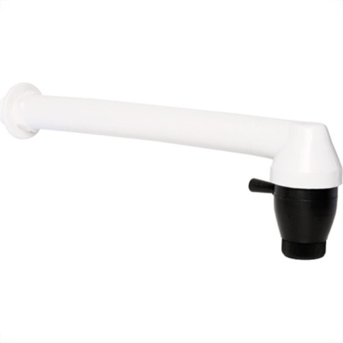 Torneira Plastica Paulina Cabinho Branco 1/2'' Pr 20200 - Kit C/12 Torneira Plastica Paulina Cabinho Branco 1/2'' Pr 20200 - Kit C/12