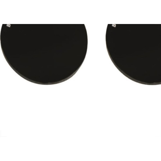 Vidro Redondo Escuro Oculos Solda 8 Com 2 Pecas 8562