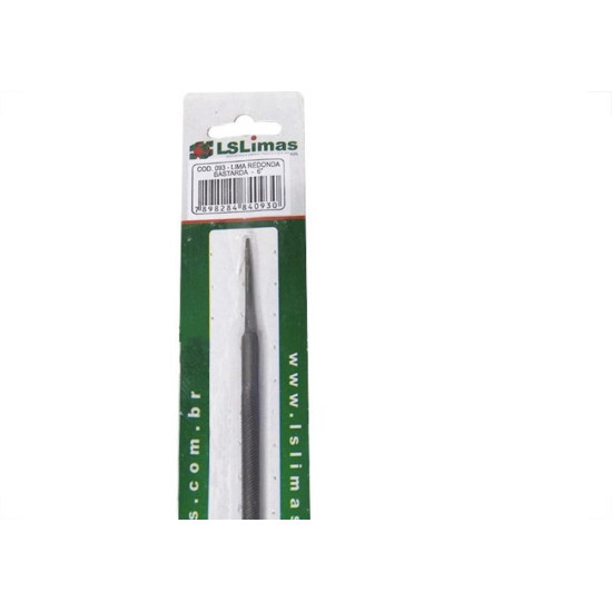 Lima Ls Redonda Bastarda 6'' Cartela 093 .02. Lima Ls Redonda Bastarda 6'' Cartela 093 .02.