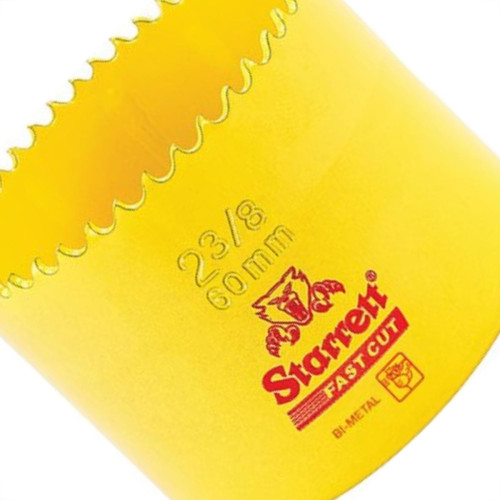 Serra Copo Aco Rapido Starrett 60Mm Sh0238 Serra Copo Aco Rapido Starrett 60Mm Sh0238