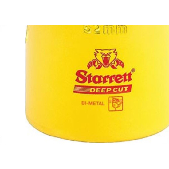 Serra Copo Aco Rapido Starrett 52Mm Fch0216-G Serra Copo Aco Rapido Starrett 52Mm Fch0216-G
