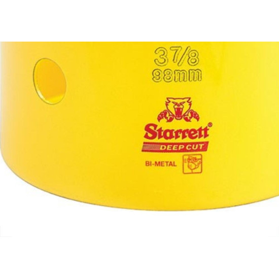 Serra Copo Aco Rapido Starrett 98Mm Serra Copo Aco Rapido Starrett 98Mm