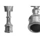 Lanca Aluminio Guaru Lirio Grande 5/8''Portao - Kit C/50 Lanca Aluminio Guaru Lirio Grande 5/8''Portao - Kit C/50