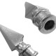 Lanceta Aluminio 3/8'' Para Portao Gu121-1 - Kit C/50 Lanceta Aluminio 3/8'' Para Portao Gu121-1 - Kit C/50