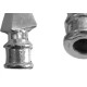 Lanceta Aluminio 3/8'' Para Portao Gu121-1 - Kit C/50 Lanceta Aluminio 3/8'' Para Portao Gu121-1 - Kit C/50