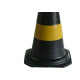 Cone Rigido Prosafety Plastico Preto/Amarelo 70Cm Wps1917 Cone Rigido Prosafety Plastico Preto/Amarelo 70Cm Wps1917